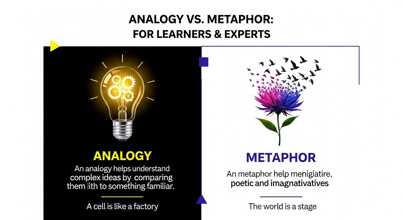Difference Between Analogy and Metaphor