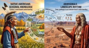 Difference Between Native Americans and Aboriginals: Seasonal Knowledge vs Landscape Rhythm