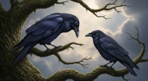 Difference between raven and crow