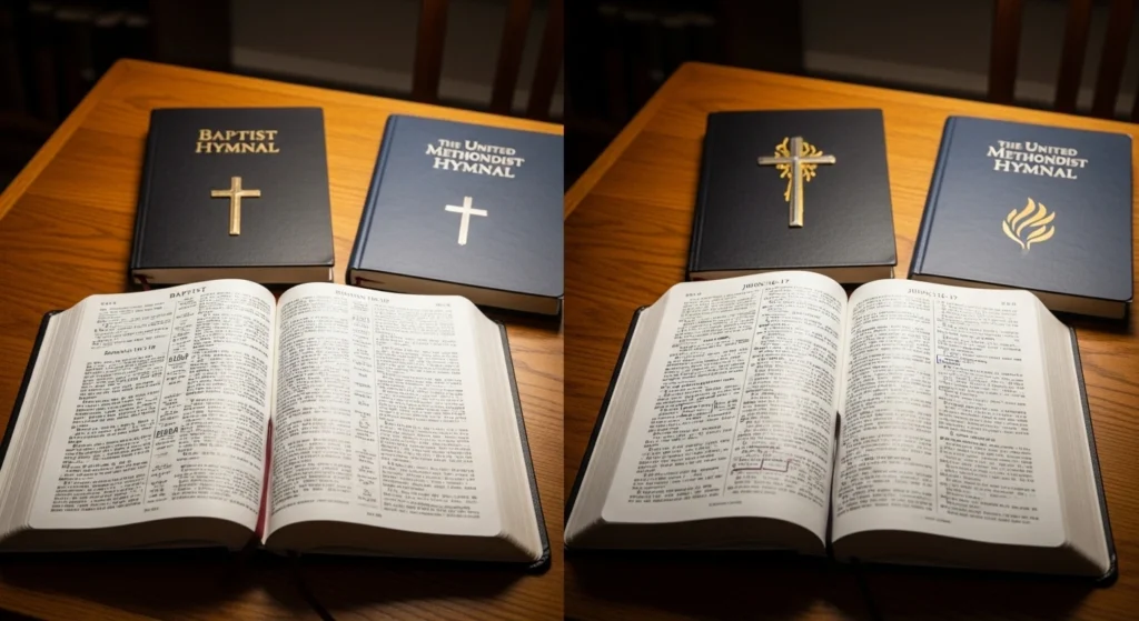 baptist and methodist scriptures