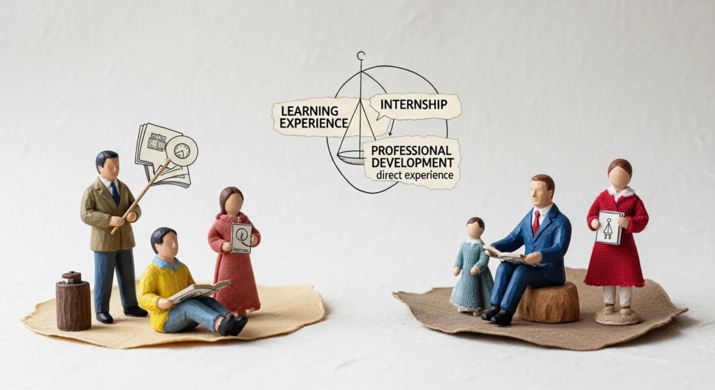  the difference between internship and externship 