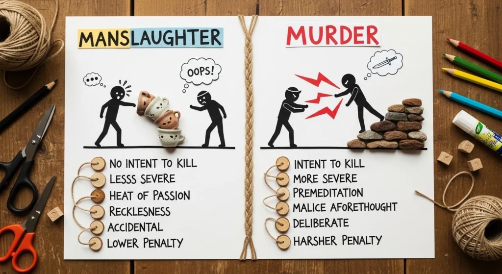 No Intent vs intent to kill