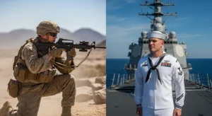 difference between marines and navy