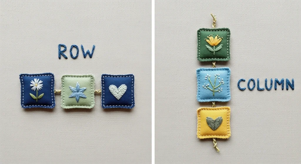 Difference Between Row And Column 6